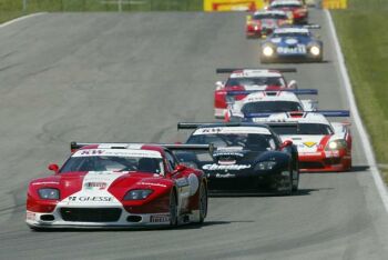 2004 FIA GT Championship race action