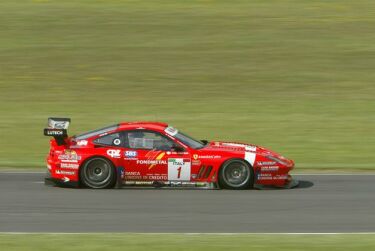 FIA GT action from Donington Park