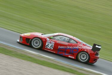 FIA GT action from Donington Park