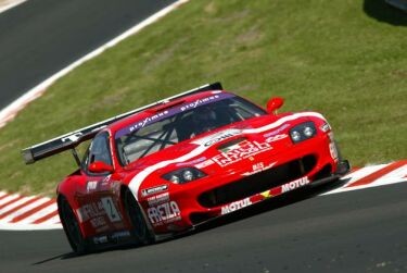 Fabrizio Gollin on his way to pole position during qualifying at Spa