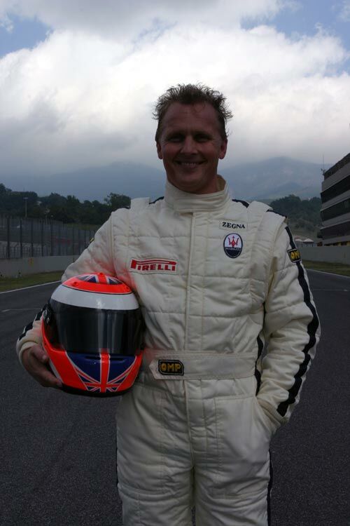 Johnny Herbert will drive the Maserati MC12 at Imola next weekend