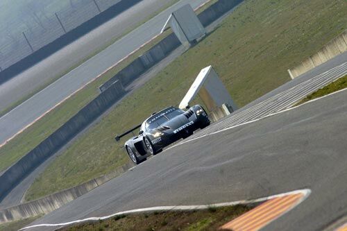 Maserati MC12 completed its last preparatory test today at Mugello in the hands of Johnny Herbert, Mika Salo, Fabrizio De Simone & Andrea Bertolini, ahead of its racing debut  at Imola on 5 September