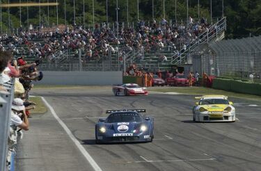 AF Corse Maserati MC12 in action at Imola yesterday