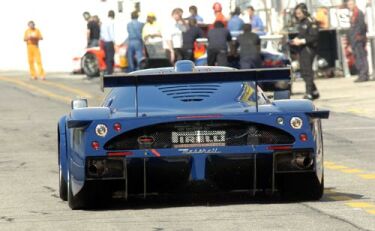 AF Corse Maserati MC12 in action at Imola yesterday