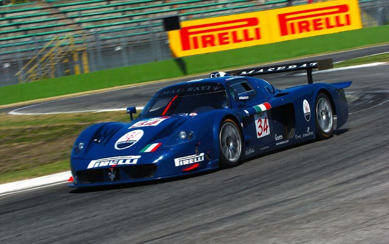 FIA GT action from Imola today