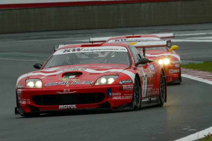 BMS Scuderia Italia Ferrari 550 Maranello during the 2004 FIA GT Championship