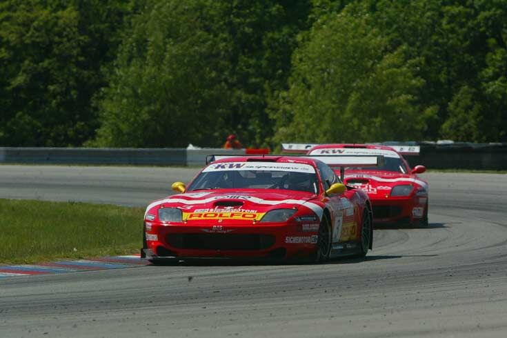 BMS Scuderia Italia Ferrari 550 Maranello during the 2004 FIA GT Championship