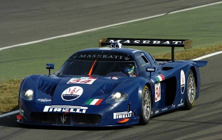 AF Corse Maserati MC 12 during FIA GT Championship qualifying at Oschersleben