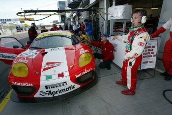 Christian Pescatori with the GPC Ferrari 360 Modena at Oschersleben