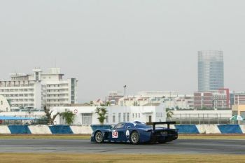 Maserati MC 12 at Zuhai during free practice today