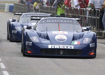 The MC12s of Herbert/De Simone and Bertolini/Salo will start from the first and second rows in tomorrows race