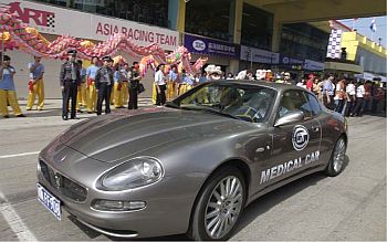 Maserati Spyder at Zuhai