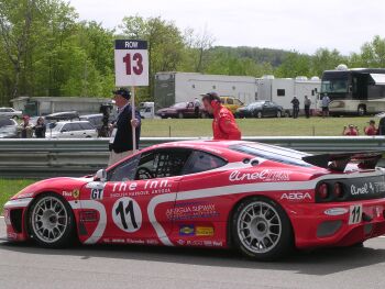 JMB Racing Ferrari 360 at Mont Tremblant last weekend