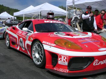 JMB Racing Ferrari 360 at Mont Tremblant last weekend