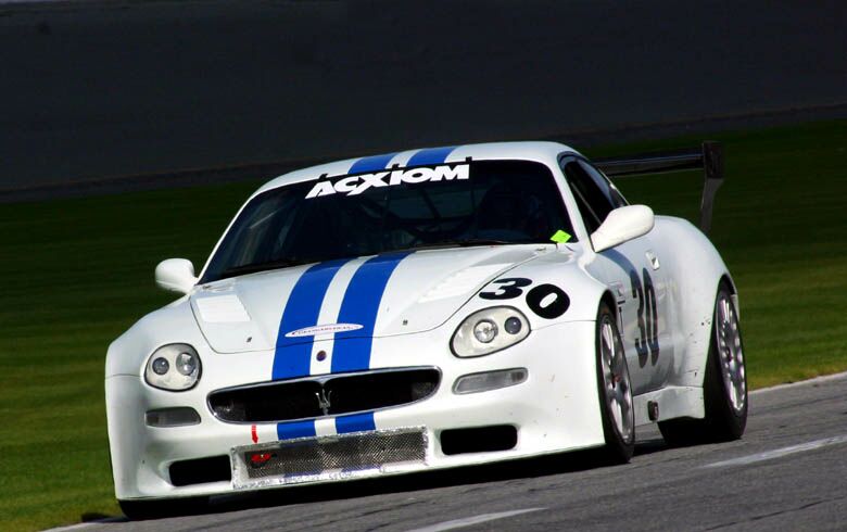 Risi Competizione Maserati Trofeo Light at the Daytona test earlier this month