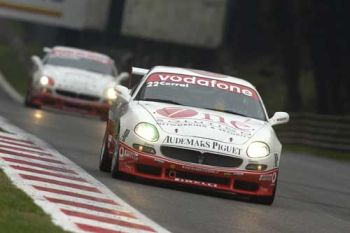 The last round of the 2004 Trofeo Vodafone Maserati Europa began today, at Monza, with the free practice sessions. Fastest was Alberto Cerrai, last years winner on this very same track.