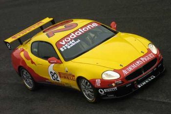 Trofeo Maserati Vodafone action from Monza yesterday