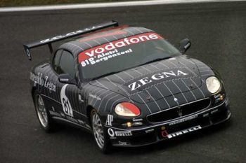 Trofeo Maserati Vodafone action from Monza yesterday