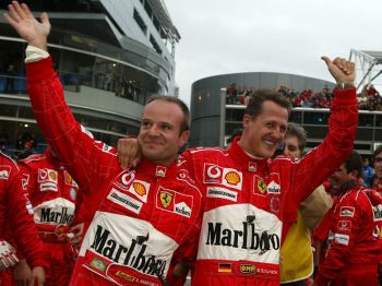 The Ferrari Maserati World Finals came to a close yesterday at the Monza circuit with a demonstration run by four Scuderia Ferrari Marlboro F2004, driven by Michael Schumacher, Rubens Barrichello, Luca Badoer and Andrea Bertolini