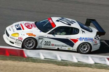 Maserati Trofeo Light action from Vallelunga