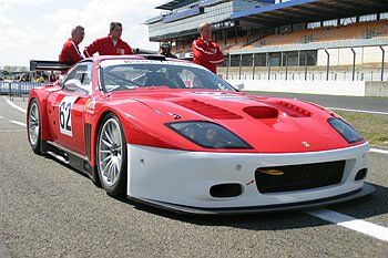 Scruitineering taking place at Le Mans