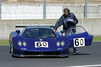 Scruitineering taking place at Le Mans