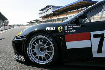 Action from Le Mans scruitineering