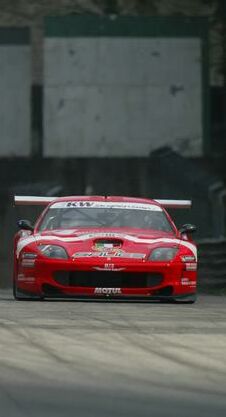 BMS Scuderia Italia Ferrari 550 at Monza yesterday