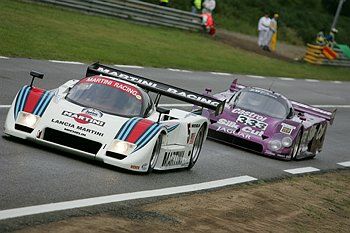 Lancia LC2 at Le Mans