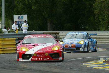 Saturday evening race action from Le Mans