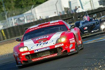 Saturday evening race action from Le Mans