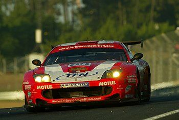 Early Sunday morning race action from Le Mans