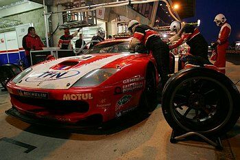 Early Sunday morning race action from Le Mans