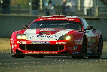 Morning race action from Le Mans