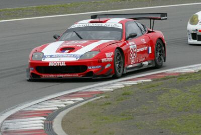 Labre Competition Ferrari 550 Maranello during qualifying at the Nurburgring today