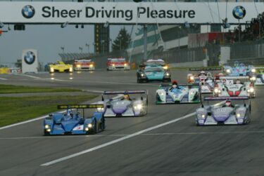 The start at the Nurburgring this afternoon