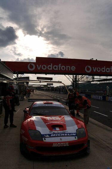 Larbre Competition Ferrari 550 Maranello at Silverstone