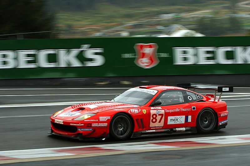 Christophe Bouchut crossed the finish line behind the wheel of the Care Racing owned and Prodrive built Ferrari 550 in 7th place overall and three laps ahead of the second placed 550 of Enge, Pergl and Goueslard who were in 10th place overall