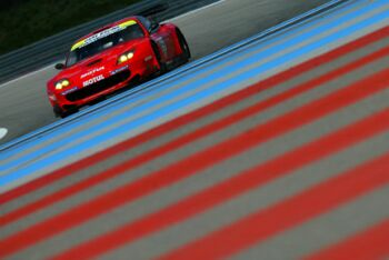 Action from the LMES Paul Ricard test last week