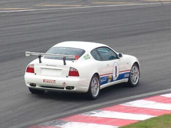 Maserati Trofeo test action from Interlagos