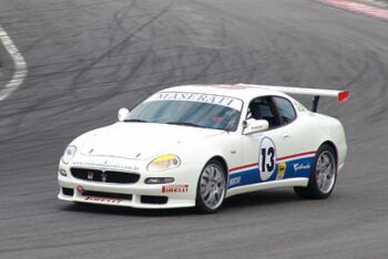 Maserati Trofeo test action from Interlagos