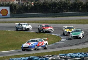 Maserati Trofeo Brasilia race action from Curitiba at the weekend