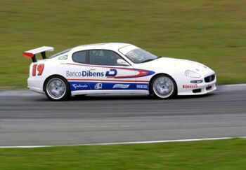 Maserati Trofeo Brasilia race action from Curitiba at the weekend