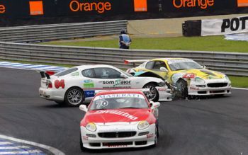 Maserati Trofeo Brazil action from Interlagos