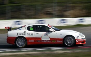 Vodafone Maserati Trofeo test at Vallelunga