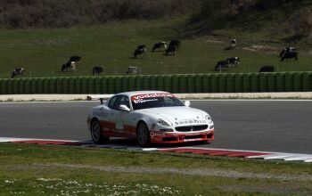 Vodafone Maserati Trofeo test at Vallelunga