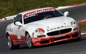 Vodafone Maserati Trofeo test at Vallelunga