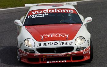 Trofeo Vodafone Maserati action from Vallelunga