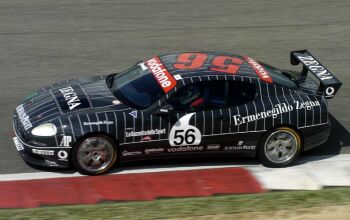 Trofeo Vodafone Maserati action from Vallelunga