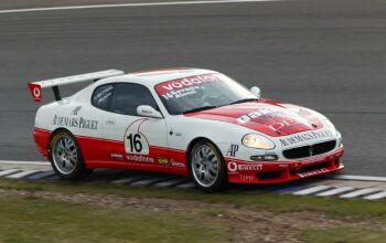 Vodafone Maserati Trofeo Europa action from Silverstone